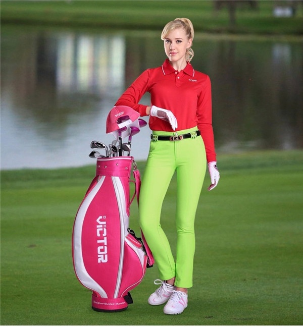 female golf pants