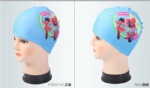 kids Silicone Swimming Caps, promotional funny swiming cap for kids