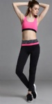 spandex polyester gym yoga wear