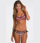 sublimated bikini, printed bikini, women print swimwear